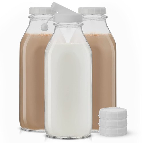 Joyjolt glass milk bottles - joyjolt,