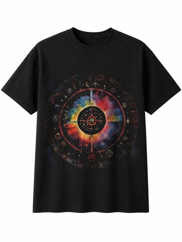 Watercolour celestial chart - celestial,