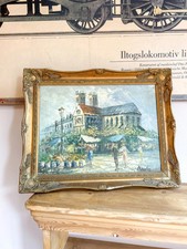 Framed Oil on Canvas by