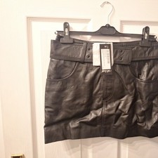 Nasty gal real leather - nasty, black