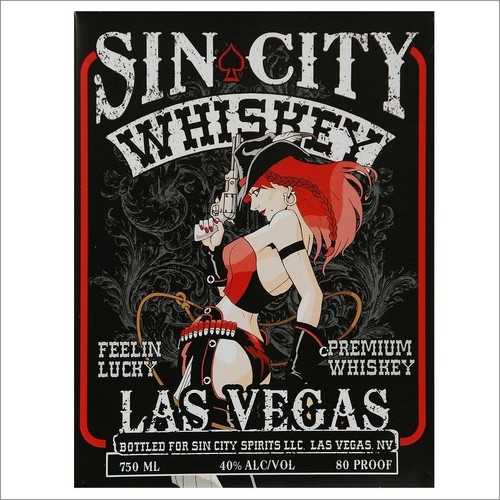 Whiskey las vegas aluminium - whiskey,