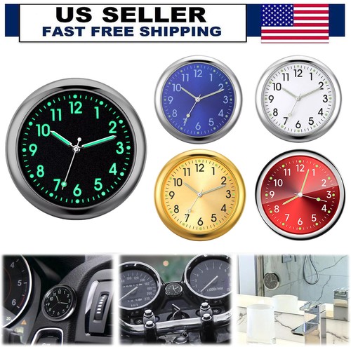Dashboard mini car clock - dashboard,