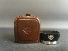 Rollei Bayonet I Lens Hood with Original Leather Case – Rolleiflex / Rolleicord