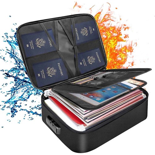 Fireproof document bag with - fireproof,