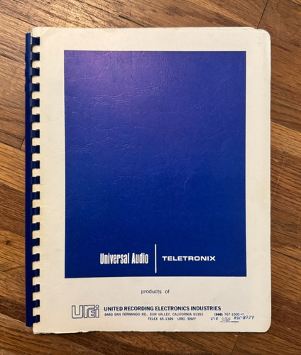 Urei 1982 product line - urei,