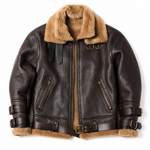 Mens raf aviator - raf, shearling