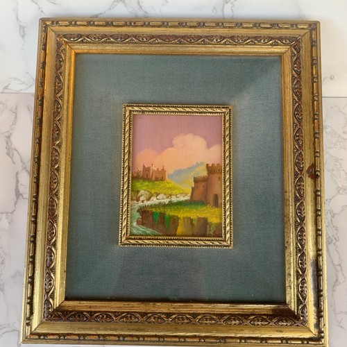 Vintage italian oil - vintage,