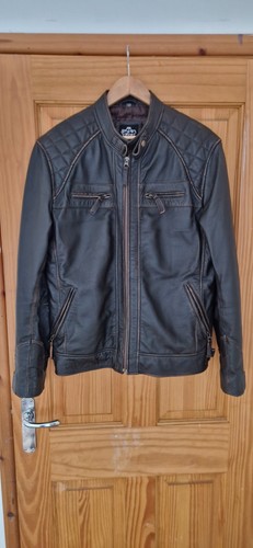 Men distressed brown real - men's,