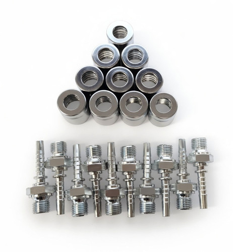 Male bsp hydraulic hose crimp - bsp,