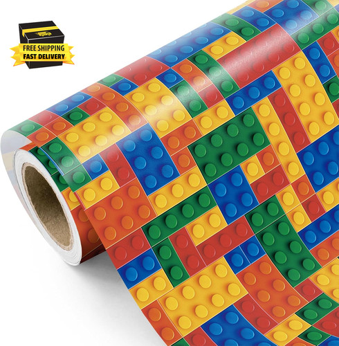 Bricks wrapping paper roll - wrapping,