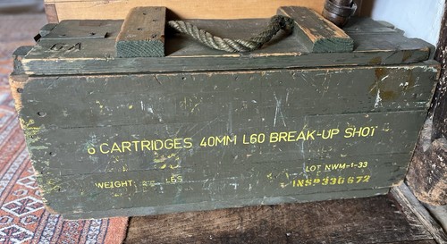 Vintage army wooden box - army,