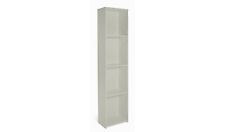 Malibu Narrow Bookcase - Grey