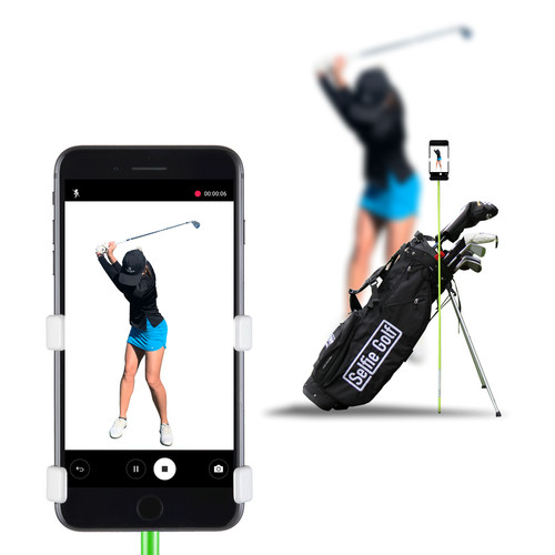 Selfiegolf record golf swing - golf,
