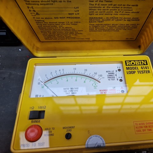 Robin 4141 loop tester - robin,