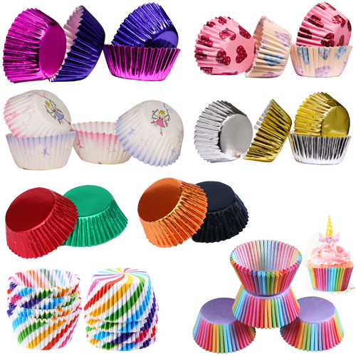 100 cupcake cases - 100, mini,