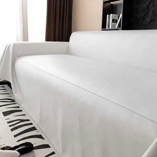 Leather sofa seat cover - leather,