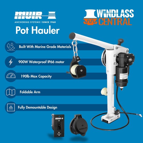 Muir pot hauler - pot, electric