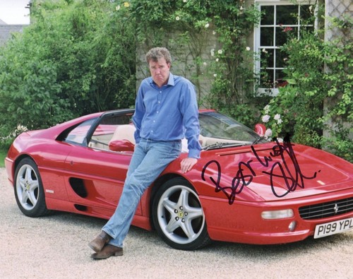 Jeremy clarkson signed photo - jeremy,