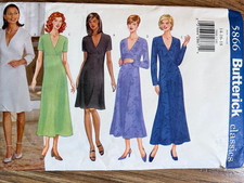 Butterick Sewing Pattern 5866