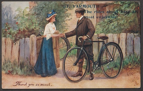 Yarmouth postcard - gt.,