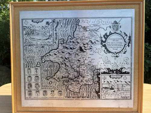 Vintage steel map - vintage,
