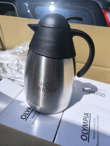 Olympia vacuum jug domed - jug, lid