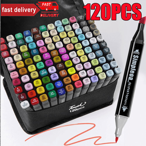 120 colours dual tip - dual,