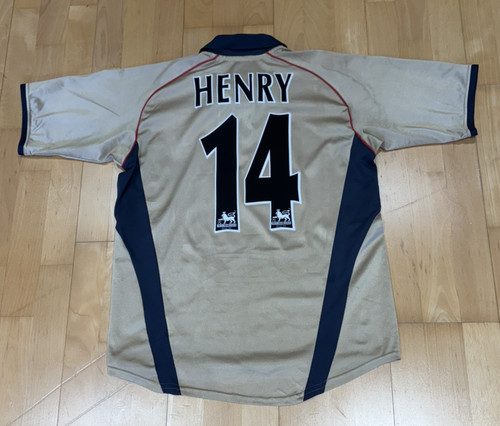 Arsenal shirt 2001 henry - 2001/02,