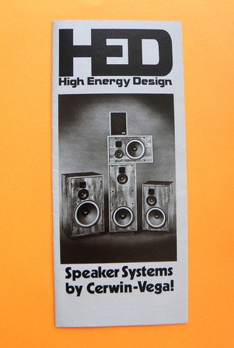 Cerwin vega hed high energy - hed, (high