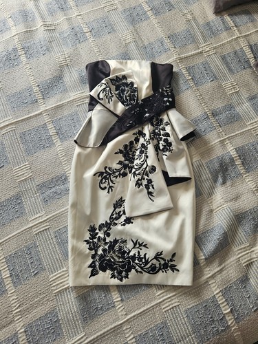 Karen millen white monochrome - white,