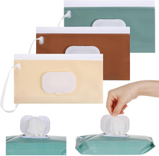 3 Pcs Travel Wipes