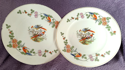 Pair vintage staffordshire - ,