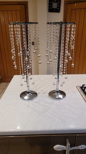 Crush diamond 55cm silver - diamond,