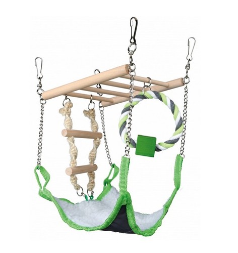 Hamster bed hammock - bed, rope