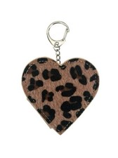 cute leopard print heart