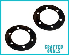 Front Rear Stub Axle Locking Plate Mudshield for Land Rover Defender FRC2310 x2