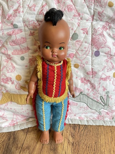 Old vintage doll reliable - old,