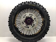 ♻️ Suzuki Rm 250 1989 - 1992 Rear Wheel With Tyre Disc & Sprocket ♻️