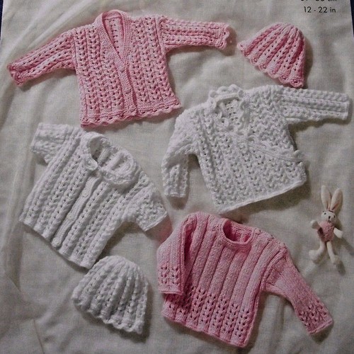 Knitting pattern 3 styles - -,