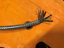 2.5MM 5 Core SY Grey Flexible Cable Wire PVC 3Phase Cable 3P+N+E Steel Braided