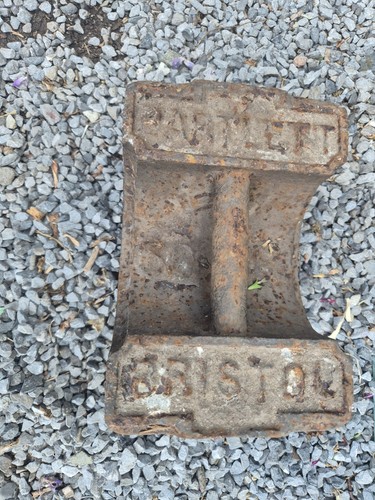 Antique vintage 56lb cast iron - 56lb,