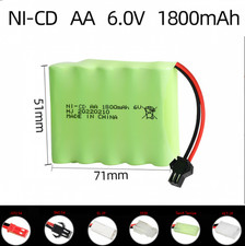 6V 1800mAh NI-CD AA Battery
