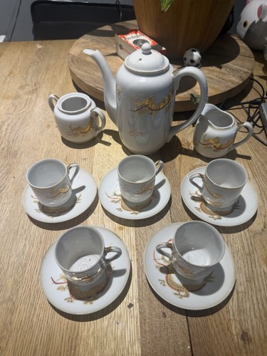 Japanese vintage part tea set - tea,
