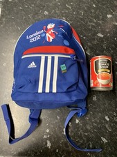 London Adidas 2012 Olympic Games Small Back Pack Bag Collectors Badge Taekwondo