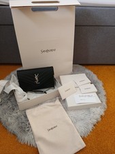 YSL Wallet on Chain Black