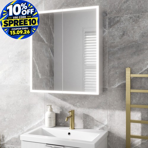 Modern bathroom mirror - mirror, cabinet