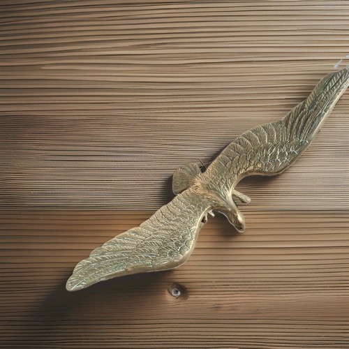 Brass eagle perch - perch, antique