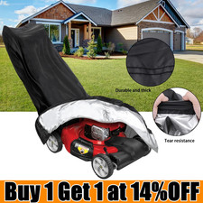 Large Waterproof Lawn Mower Cover Heavy Duty Push Mower UV Protector Universal