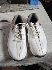 FootJoy DNA Helix Boys Golf Shoes 45014 Red/White/Blue Size 1 M