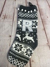 Matalan Grey & White Fairisle